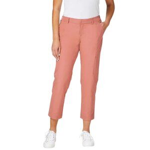 New Kirkland Signature Womens Salmon Coral Ankle Travel Pants